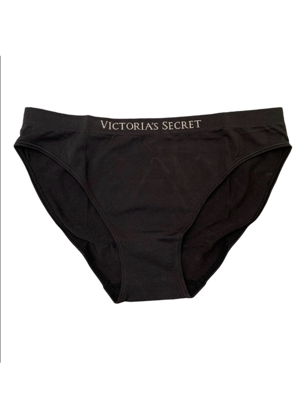 Victoria’s Secret Panty in Black Seamless Logo Size Medium - Picture 3 of 5